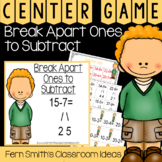 Break Apart Ones to Subtract Center Games