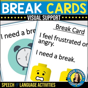 Break Cards for Students with Autism