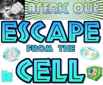 Preview of Break Out: Cells, organelles, mitosis, osmosis escape room (virtual & in person)