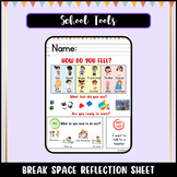 Break Space Reflection Sheet