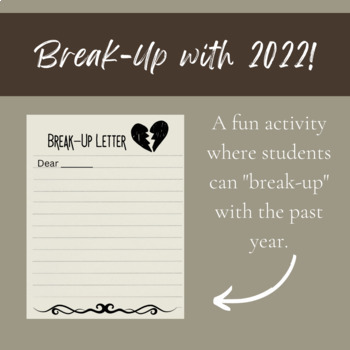 Preview of Break-Up Letter to 2022!