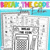 Break the Code | June