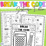 Break the Code | September