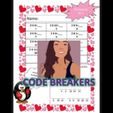 Break the Code! Valentine's Day Multiplication Riddle Decoder