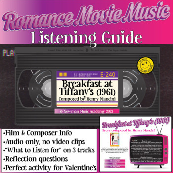 Preview of Breakfast At Tiffany's (1961):Romance Movie Music Listening Guide VALENTINES DAY