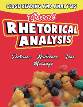 Preview of Breakfast Cereal Rhetorical Analysis - AP Lang, Rhetoric Intro