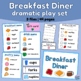 Breakfast Diner Preschool Dramatic Play - English & Spanish