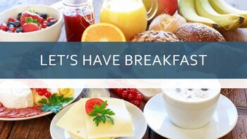Breakfast Food (Distance Learning PPT) by Luisa Gusi | TpT