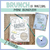 Breakfast Fractions Coloring Pages Mini Bundle