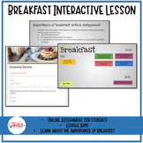 Breakfast Interactive Lesson