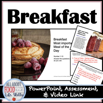 Preview of Understanding the Nutritional Value of Breakfast: A Focus for FACS, FCS Classes