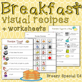 Breakfast Visual Recipes for Special Education
