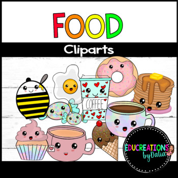 Preview of FREEBIE ~Food cliparts