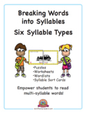 Breaking Words into Syllables - Six Syllable Types