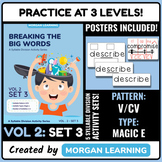 Breaking the Big Words: Syllable Division Activity Set 10 