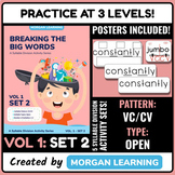 Breaking the Big Words: Syllable Division Activity Set 2 (