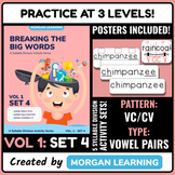 Breaking the Big Words: Syllable Division Activity Set 4 (