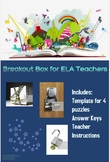 Breakout Box for ELA Teachers