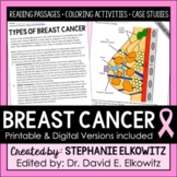 Breast Cancer Reading Passages & Activities | Printable & Digital