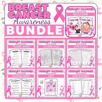 Preview of World Cancer Day  BIG BUNDLE Activities / Printable February Worksheets