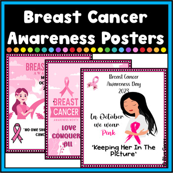 Preview of Breast Cancer Awareness Month Posters | Breast Cancer Awareness Day Posters