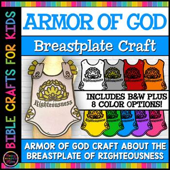 Preview of Breastplate of Righteousness Craft | Wearable Armor of God Costume Bible Craft