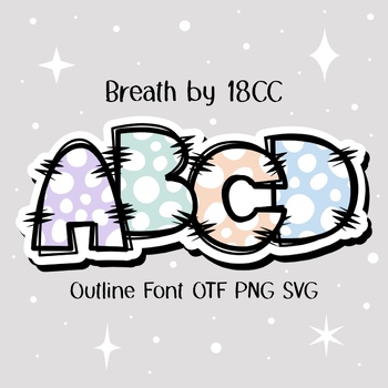 Preview of Breath OTF PNG SVG