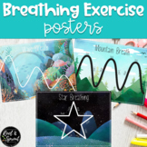 Breathing Exercise Posters for Classroom Management and Mi