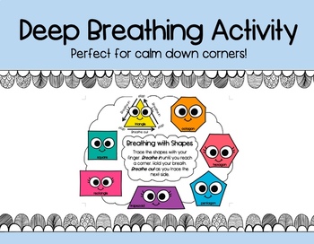 Preview of FREE Breathing Exercise for Calm Down Corners