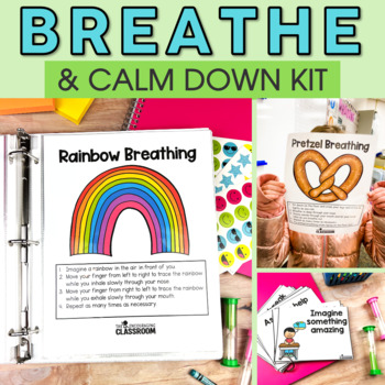 Calm Down Corner Kit with Posters Strategies Breathing Visuals ...