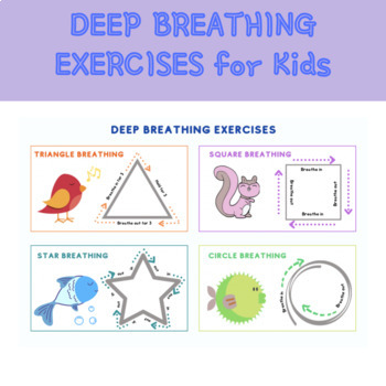 Breathing Exercises for Kids by Starlight Dreams | TPT