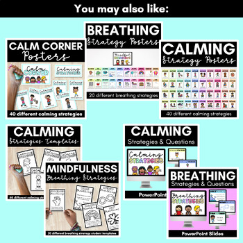 Pastel Rainbow Mindful Breathing Activity Poster Great for Classroom Decor  and Calming Corners by Teach Simple