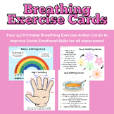 Breathing Exercise Activity Cards with engaging visuals