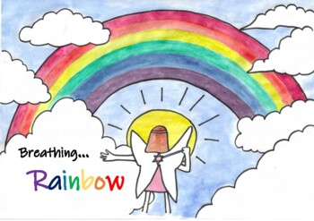 Preview of Breathing Rainbow - Therapeutic Strory Book to Help Children with Emotions