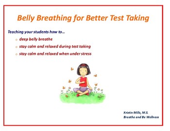 Preview of Breathing skills for test taking