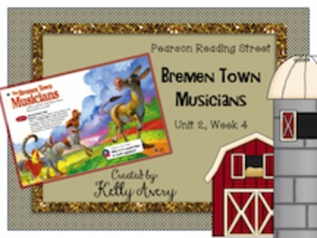 Preview of 2nd Grade Reading Street Bremen Town Musicians 2.4