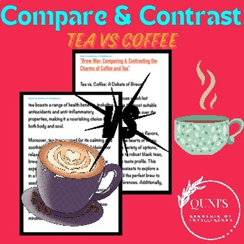 Preview of Brew War Comparing & Contrasting the Charm of Coffee and Tea GCSE/IGCSE English