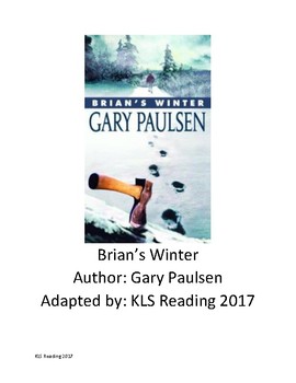 Preview of Brian's Winter Adapted Book - Summary Chapter Review Questions - Hatchet Sequel