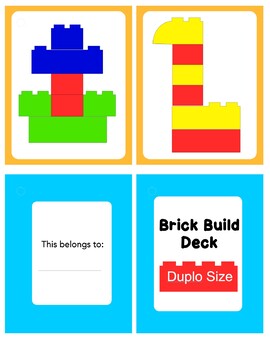 Preview of Duplo Pattern cards