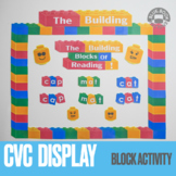 Brick CVC Activity Lego Like Building Blocks Display EDITA