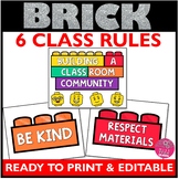 Brick Decor EDITABLE Rules