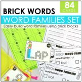 Brick Word Family Task Cards