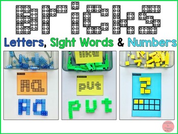Preview of Bricks - Letters, Sight Words and Numbers
