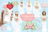 Bride To Be Wedding Clipart Pack, {Best Teacher Tools}, AMB-937