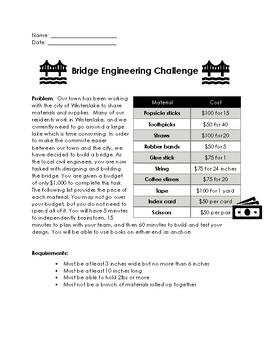 Preview of Bridge Engineering Challenge