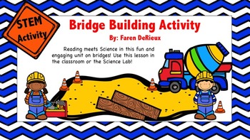 Bridge Unit and STEM Activity by Elementary My Dear Watson | TpT