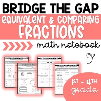 Preview of Bridge the Gap | Representing, Equivalent & Comparing Fractions | Remediation