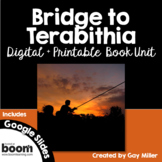 Bridge to Terabithia Novel Study: Digital + Printable Unit