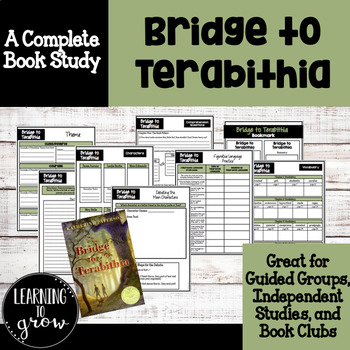 Preview of Bridge to Terabithia - Book Study