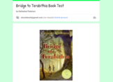 Bridge to Terabithia Book Test Google Form - Digital Learning
